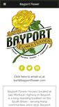 Mobile Screenshot of bayportflower.com